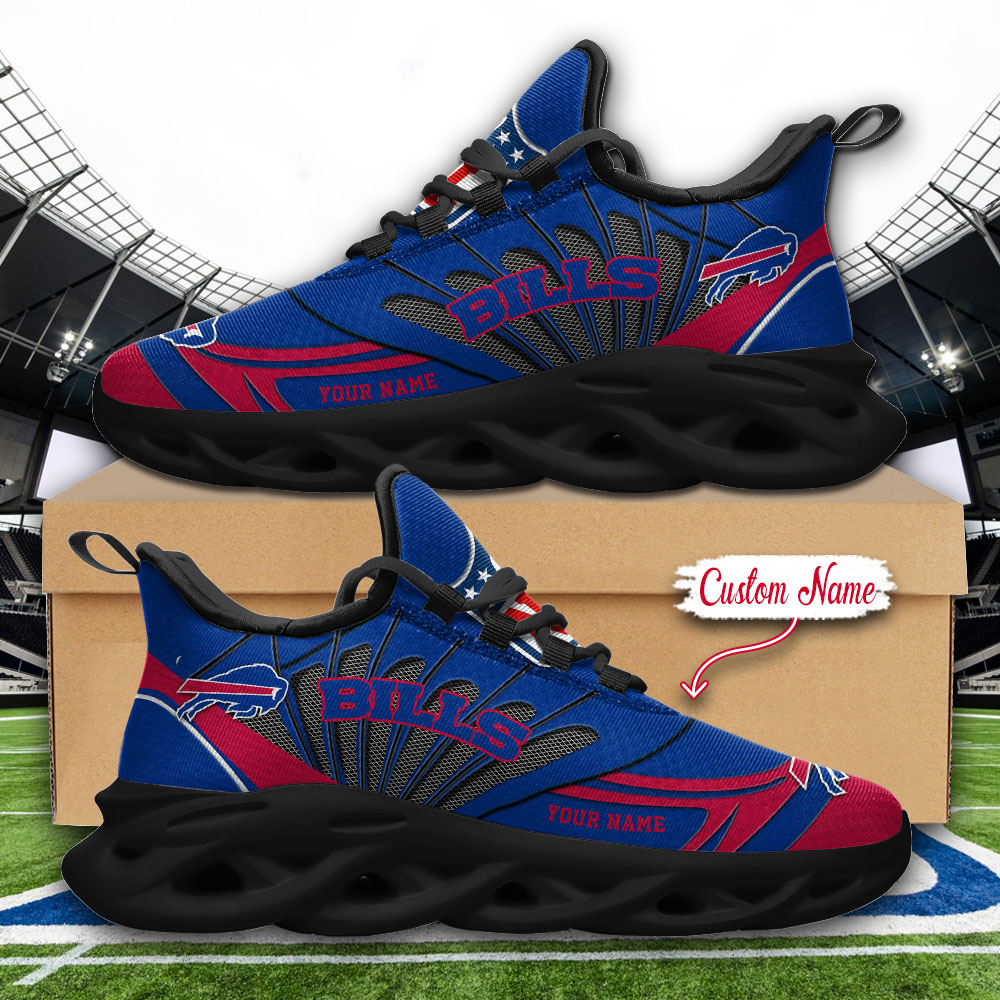 Buffalo Bills NFL Max Soul Shoes Sneakers For Men And Women