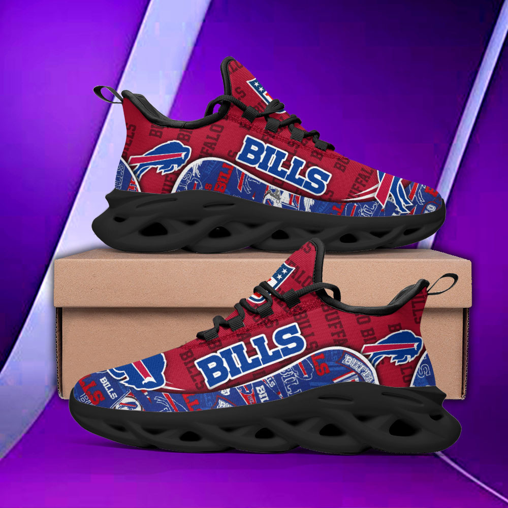 Buffalo Bills NFL Max Soul Shoes Sneakers For Men And Women
