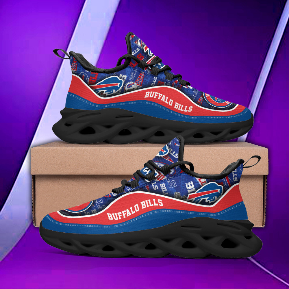 Buffalo Bills NFL Max Soul Shoes Sneakers For Men And Women
