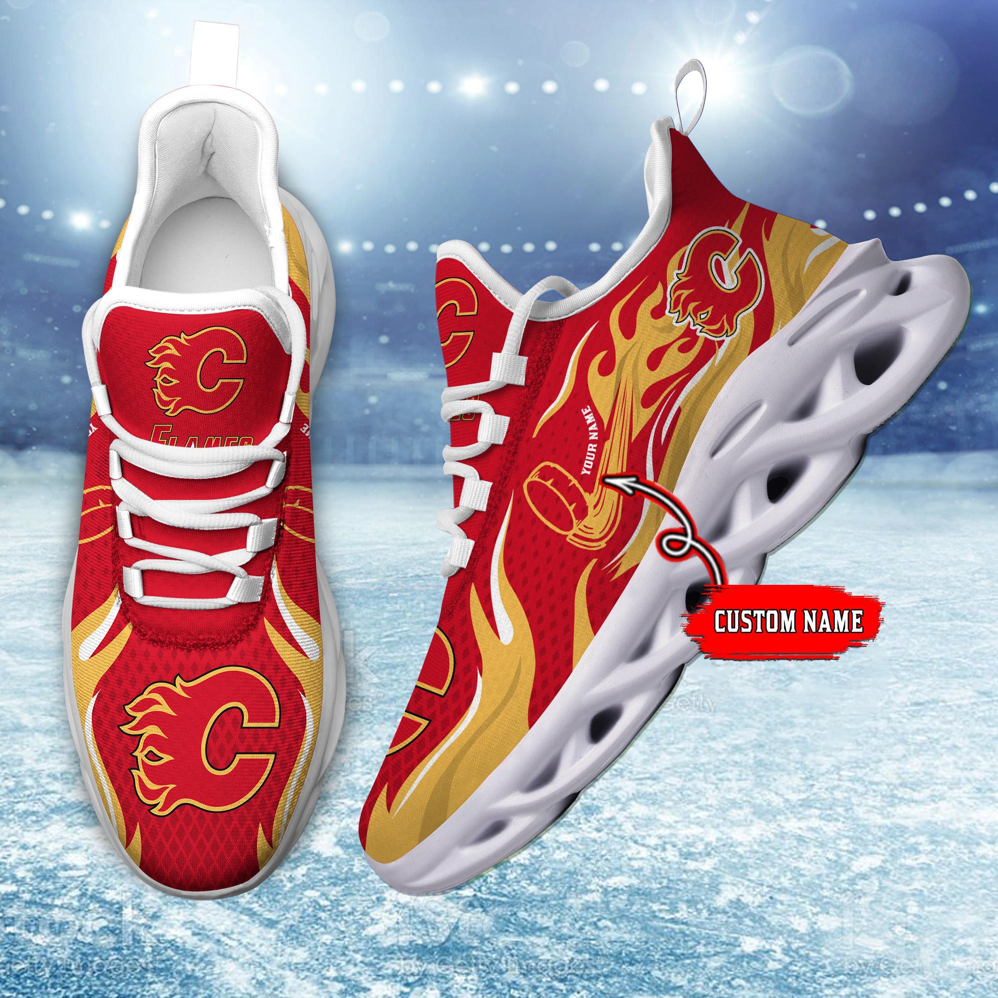 Calgary Flames Max Soul Shoes Sneakers For Men And Women