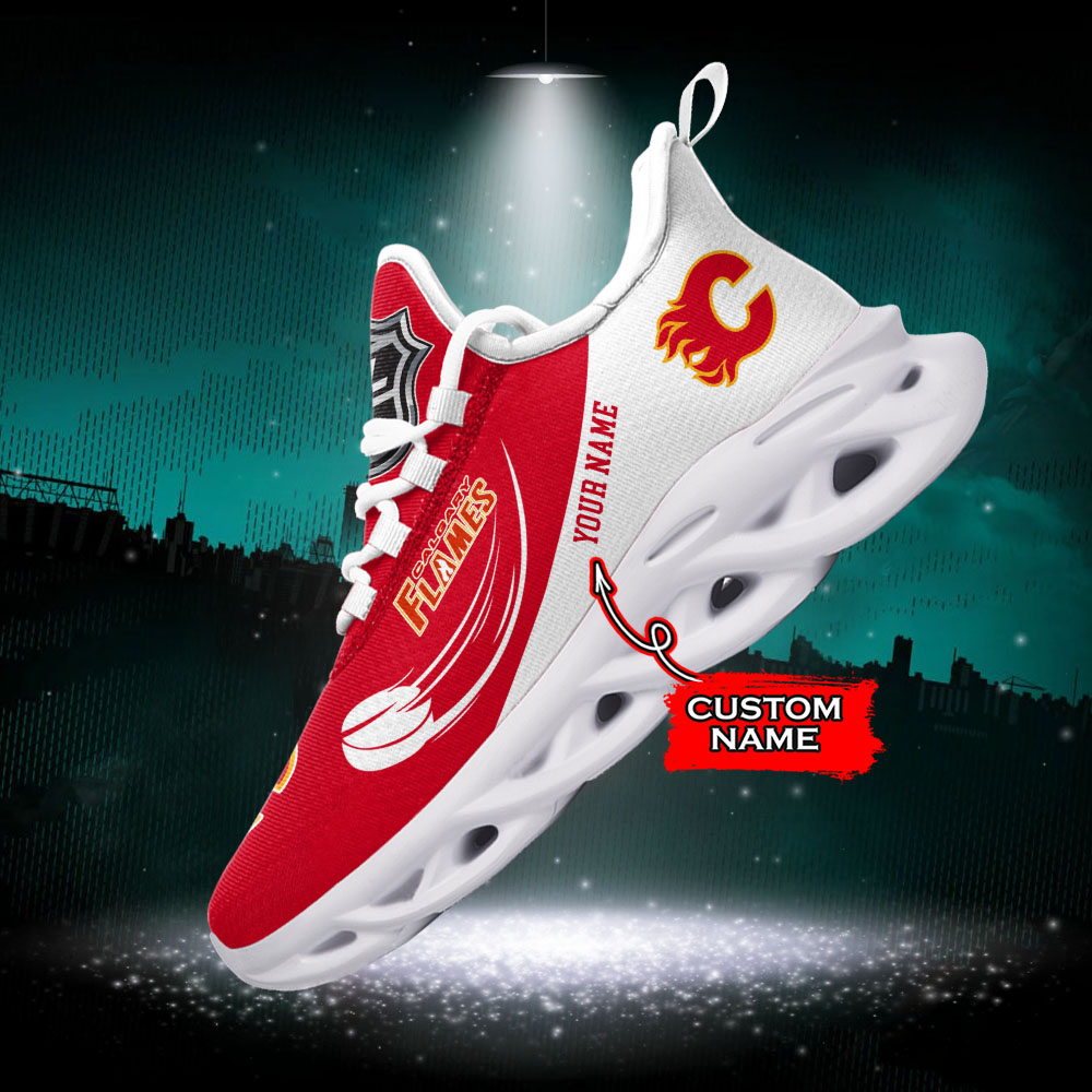 Calgary Flames NHL Max Soul Shoes Sneakers For Men And Women