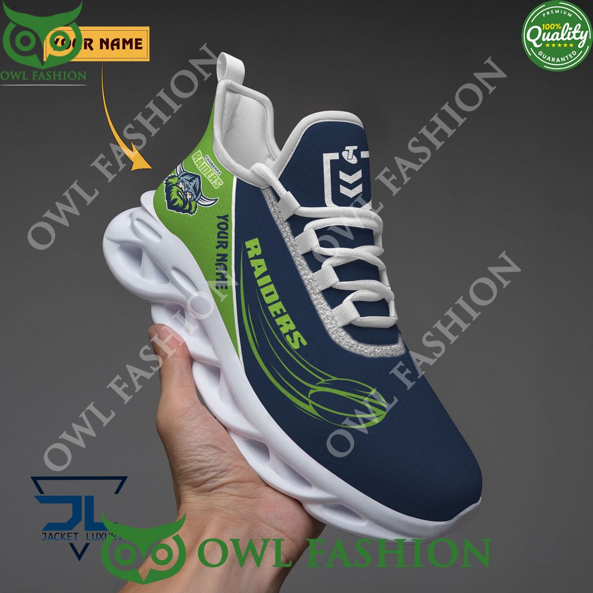 Canberra Raiders Max Soul Shoes Sneakers For Men And Women