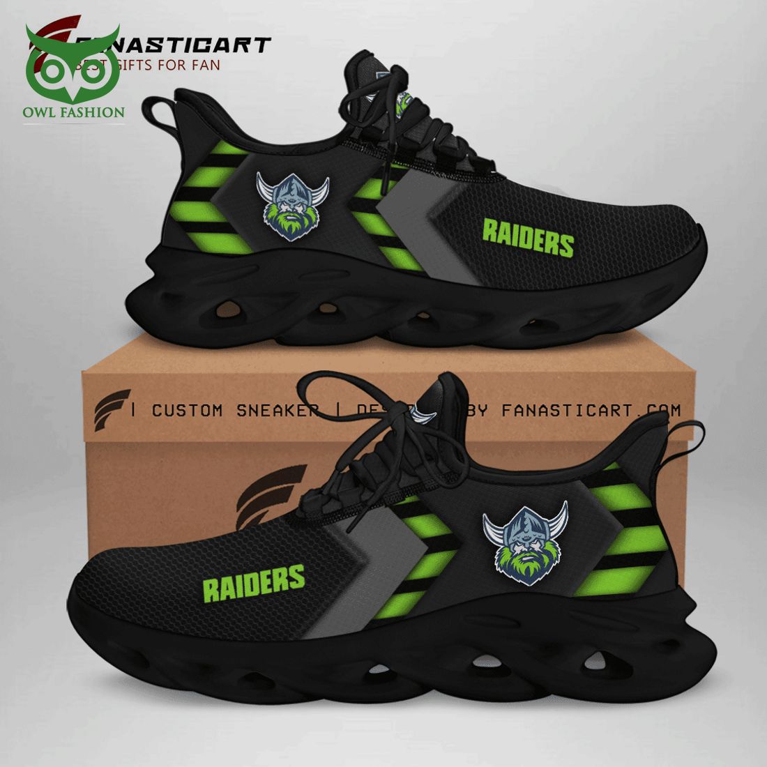 Canberra Raiders Max Soul Shoes Sneakers For Men And Women