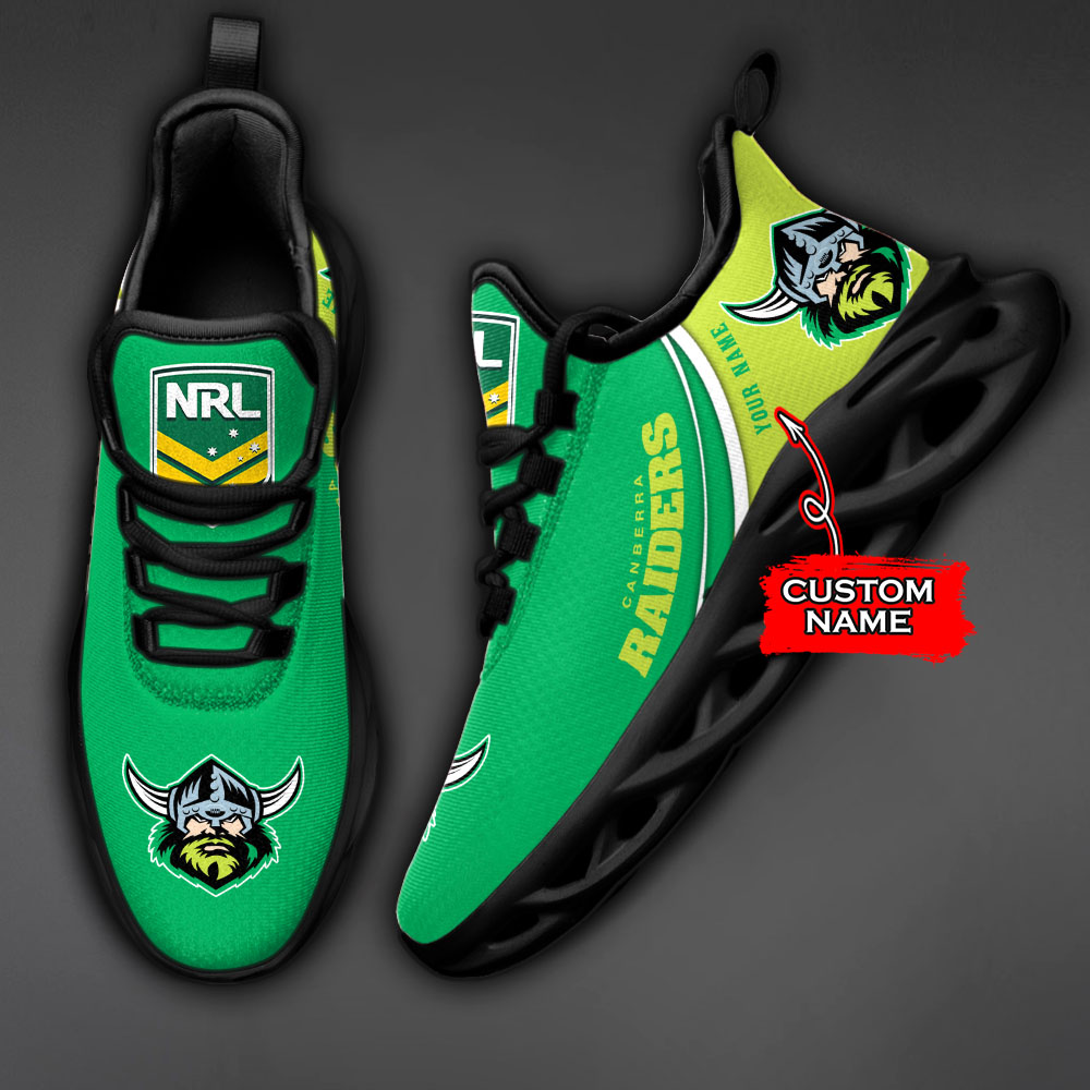 Canberra Raiders NRL Max Soul Shoes Sneakers For Men And Women