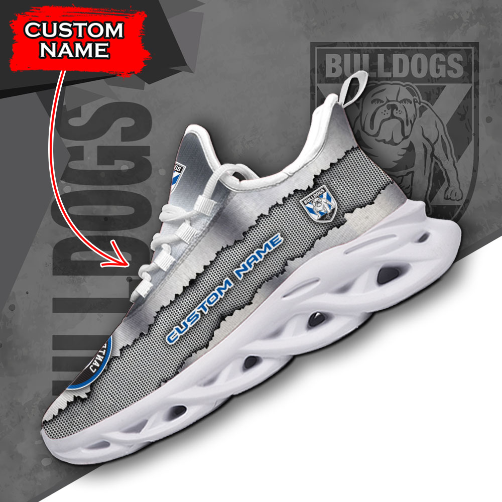 Canterbury-Bankstown Bulldogs NRL Max Soul Shoes Sneakers For Men And Women
