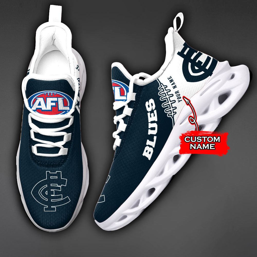 Carlton Blues AFL Max Soul Shoes Sneakers For Men And Women