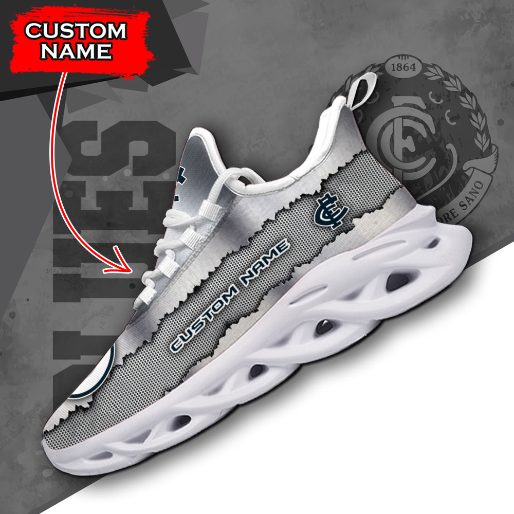 Carlton Blues AFL Max Soul Shoes Sneakers For Men And Women