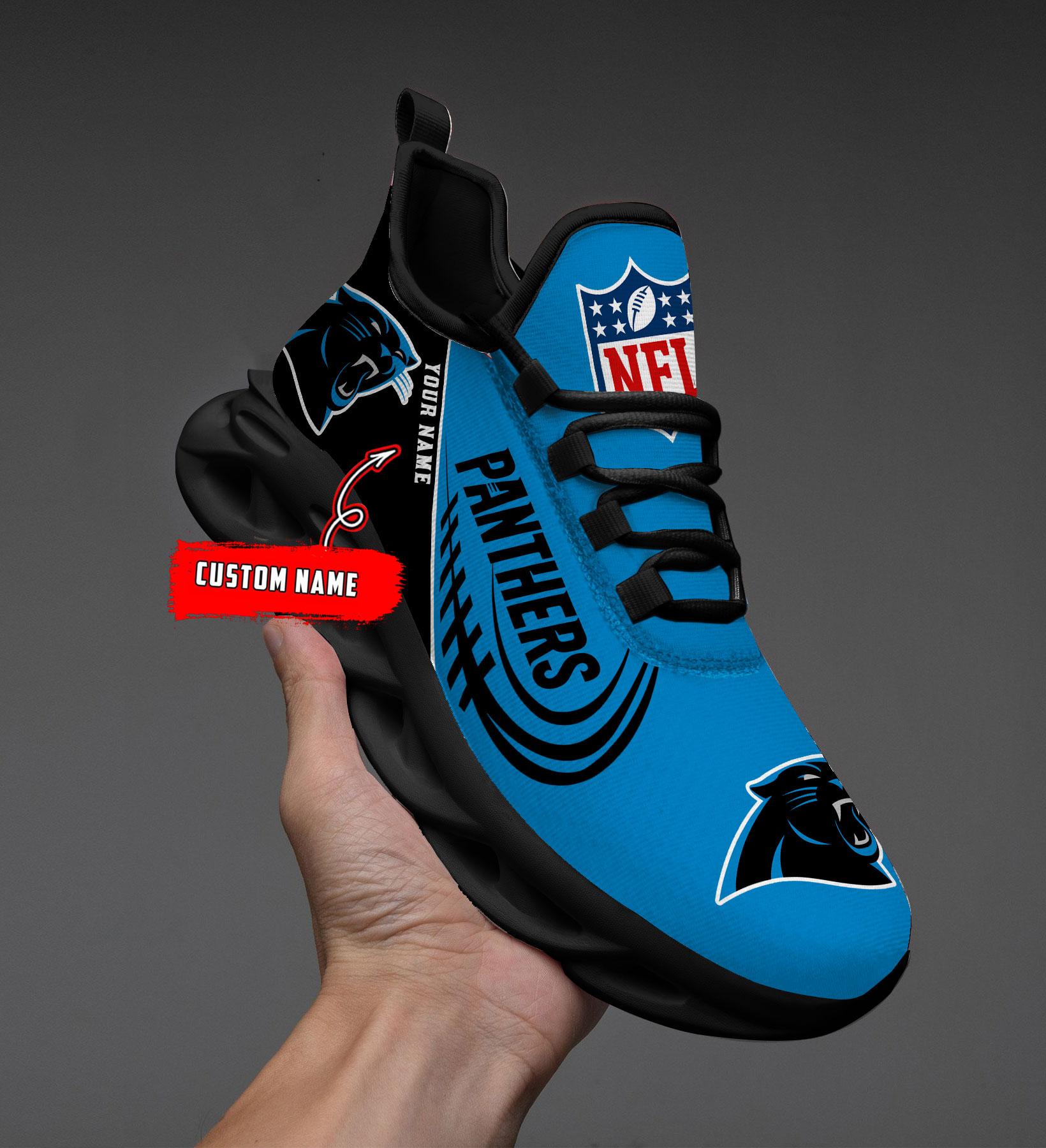 Carolina Panthers Max Soul Shoes Sneakers For Men And Women
