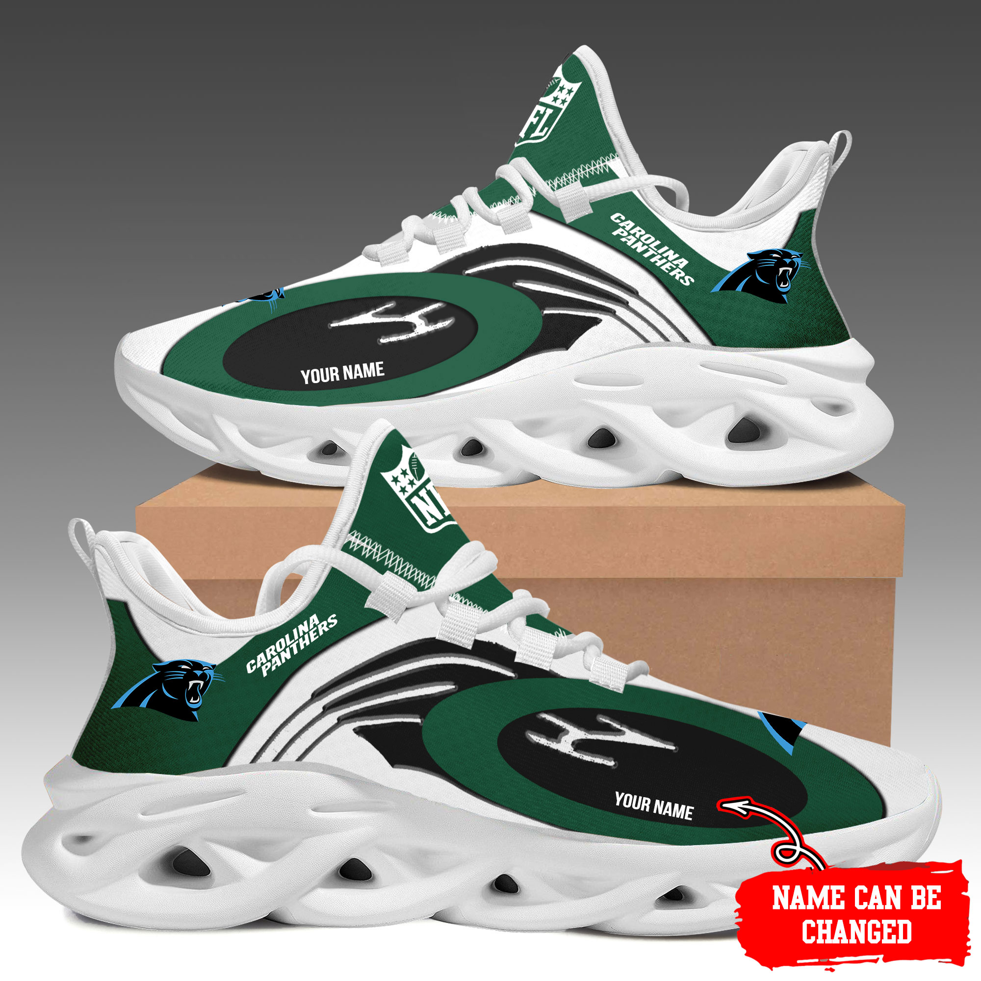 Carolina Panthers Max Soul Shoes Sneakers For Men And Women