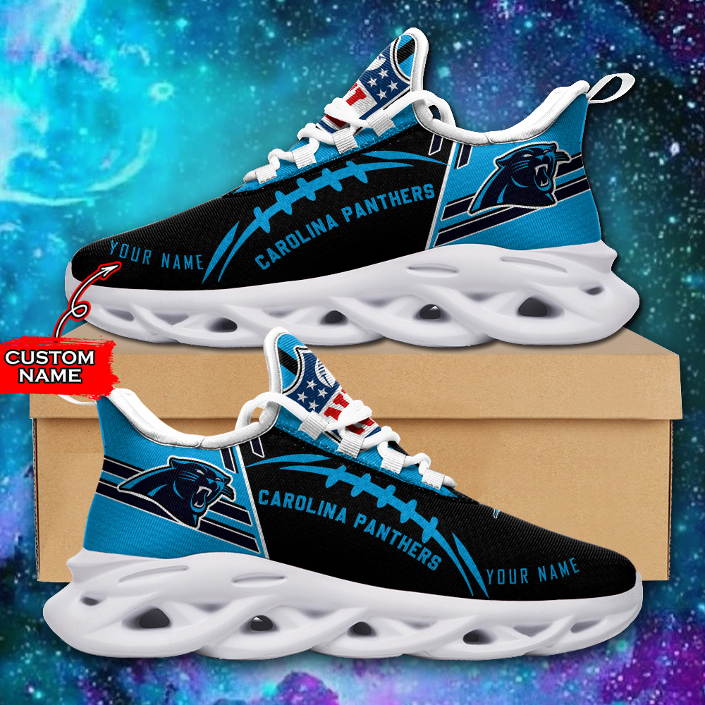 Carolina Panthers NFL Max Soul Shoes Sneakers For Men And Women