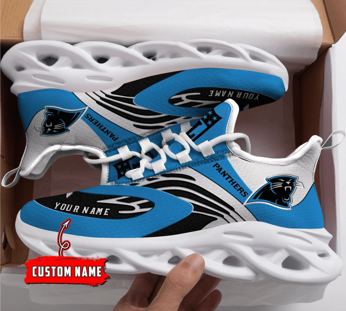 Carolina Panthers NFL Max Soul Shoes Sneakers For Men And Women