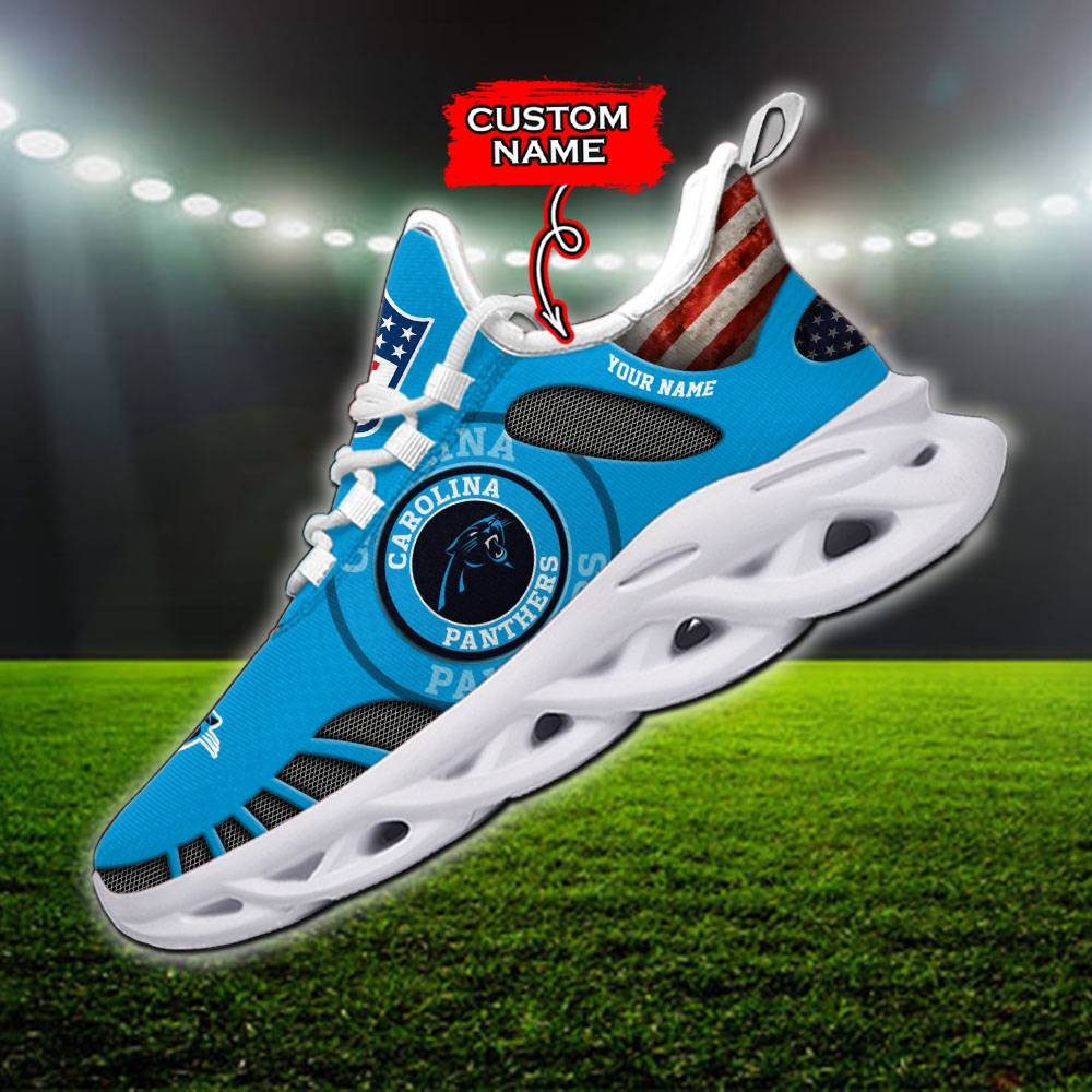 Carolina Panthers NFL Max Soul Shoes Sneakers For Men And Women