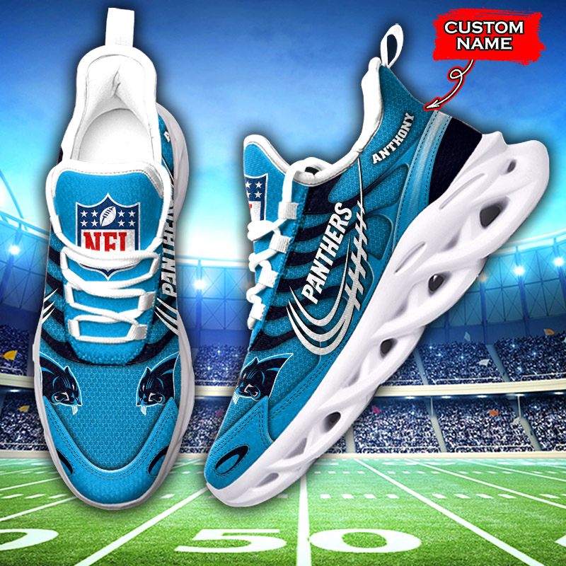 Carolina Panthers NFL Max Soul Shoes Sneakers For Men And Women