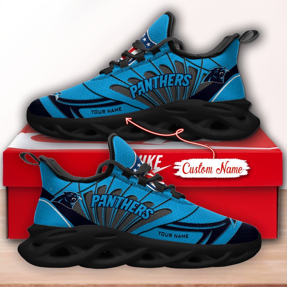 Carolina Panthers NFL Max Soul Shoes Sneakers For Men And Women