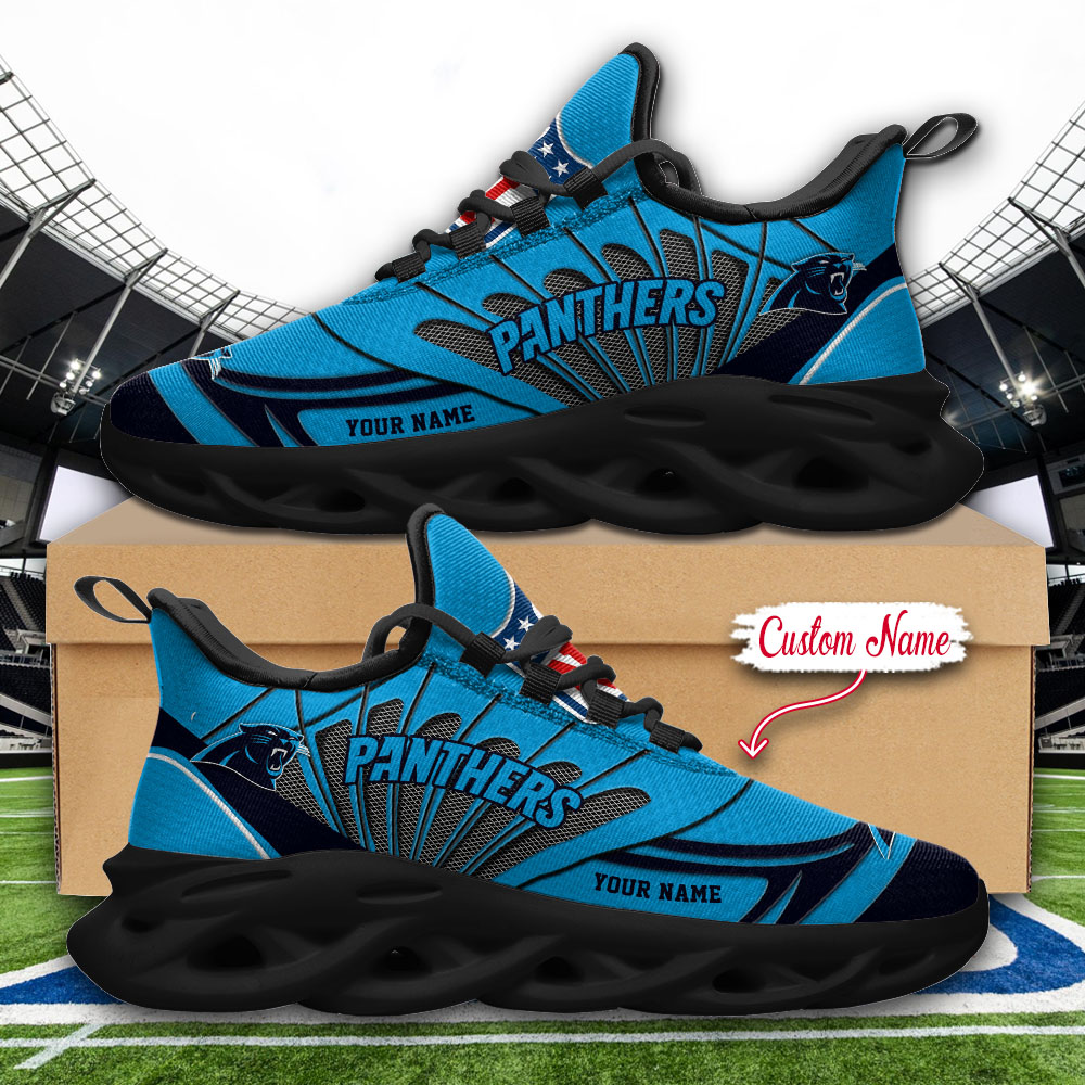 Carolina Panthers NFL Max Soul Shoes Sneakers For Men And Women