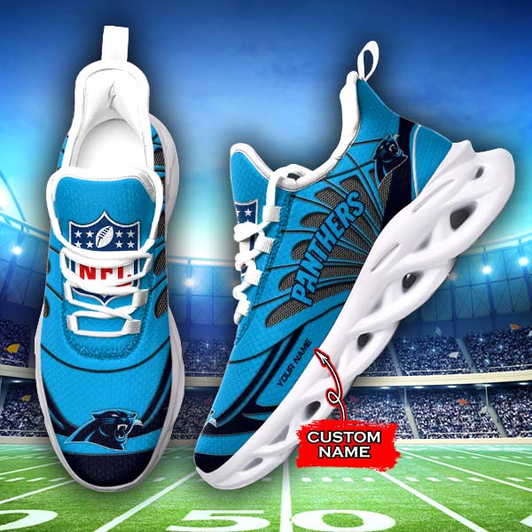 Carolina Panthers NFL Max Soul Shoes Sneakers For Men And Women