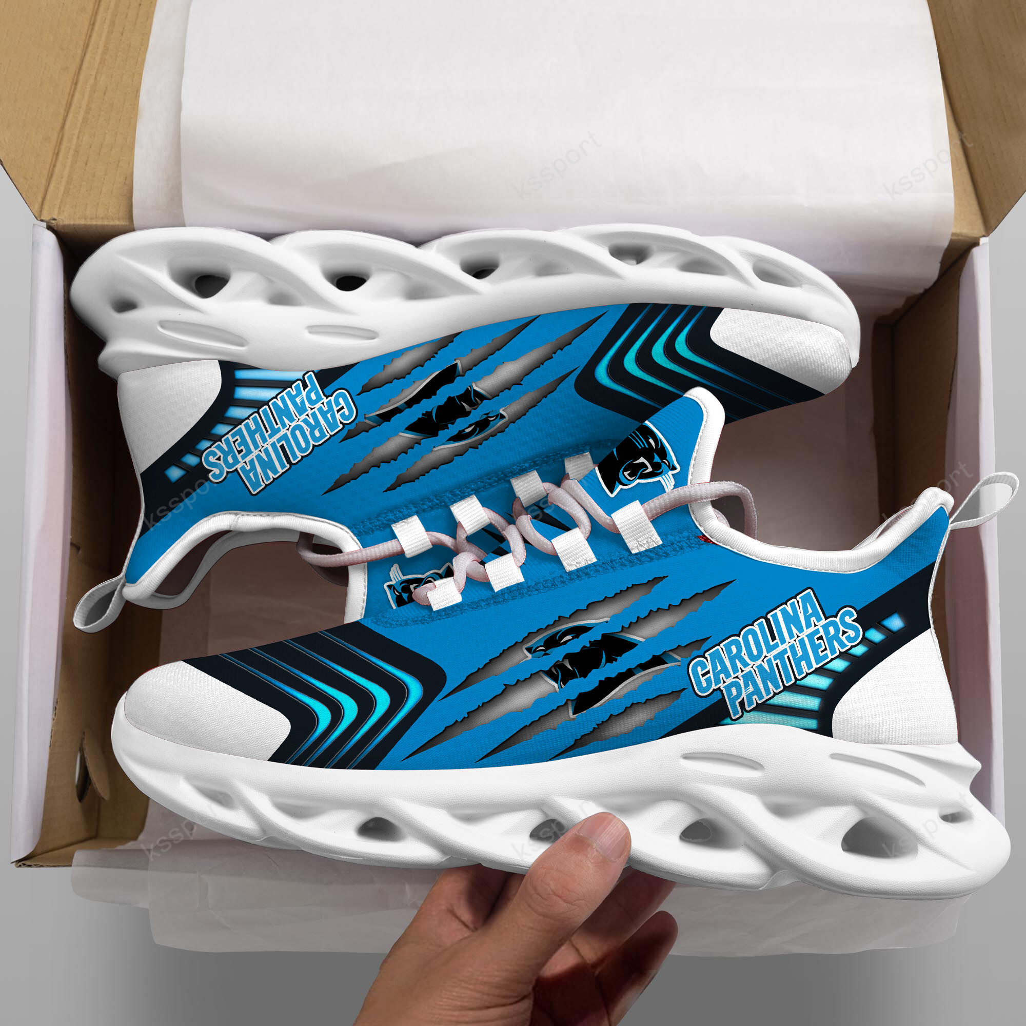 Carolina Panthers NFL Max Soul Shoes Sneakers For Men And Women