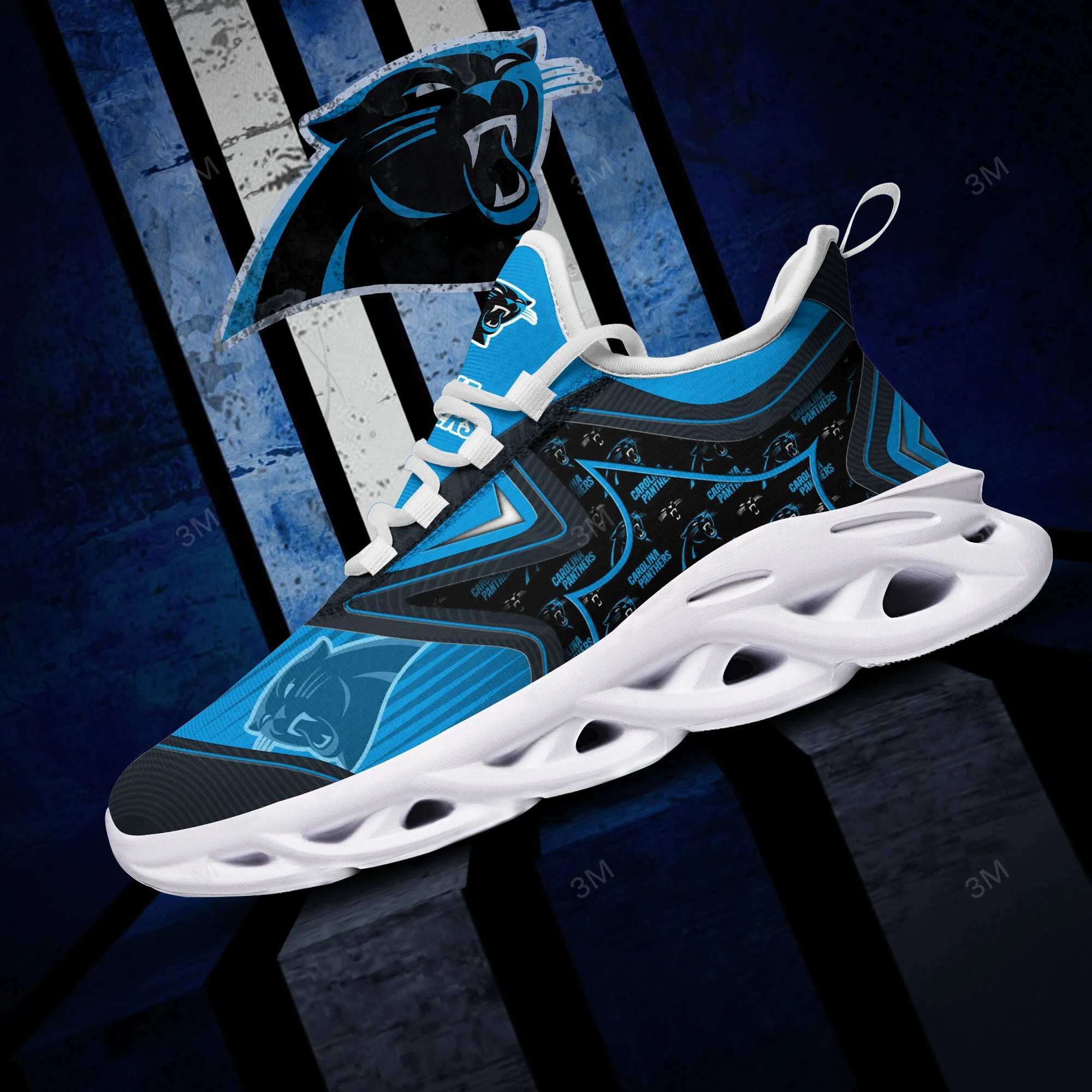 Carolina Panthers NFL Max Soul Shoes Sneakers For Men And Women