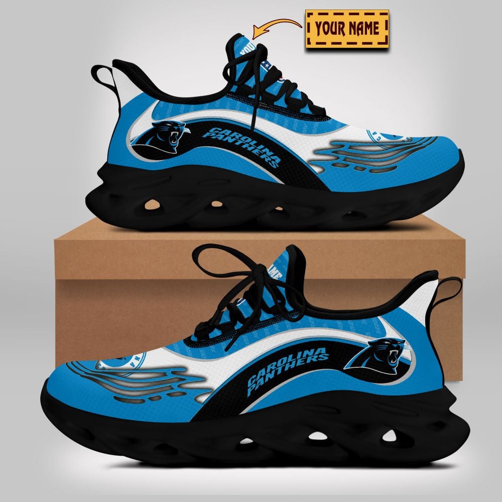 Carolina Panthers NFL Max Soul Shoes Sneakers For Men And Women