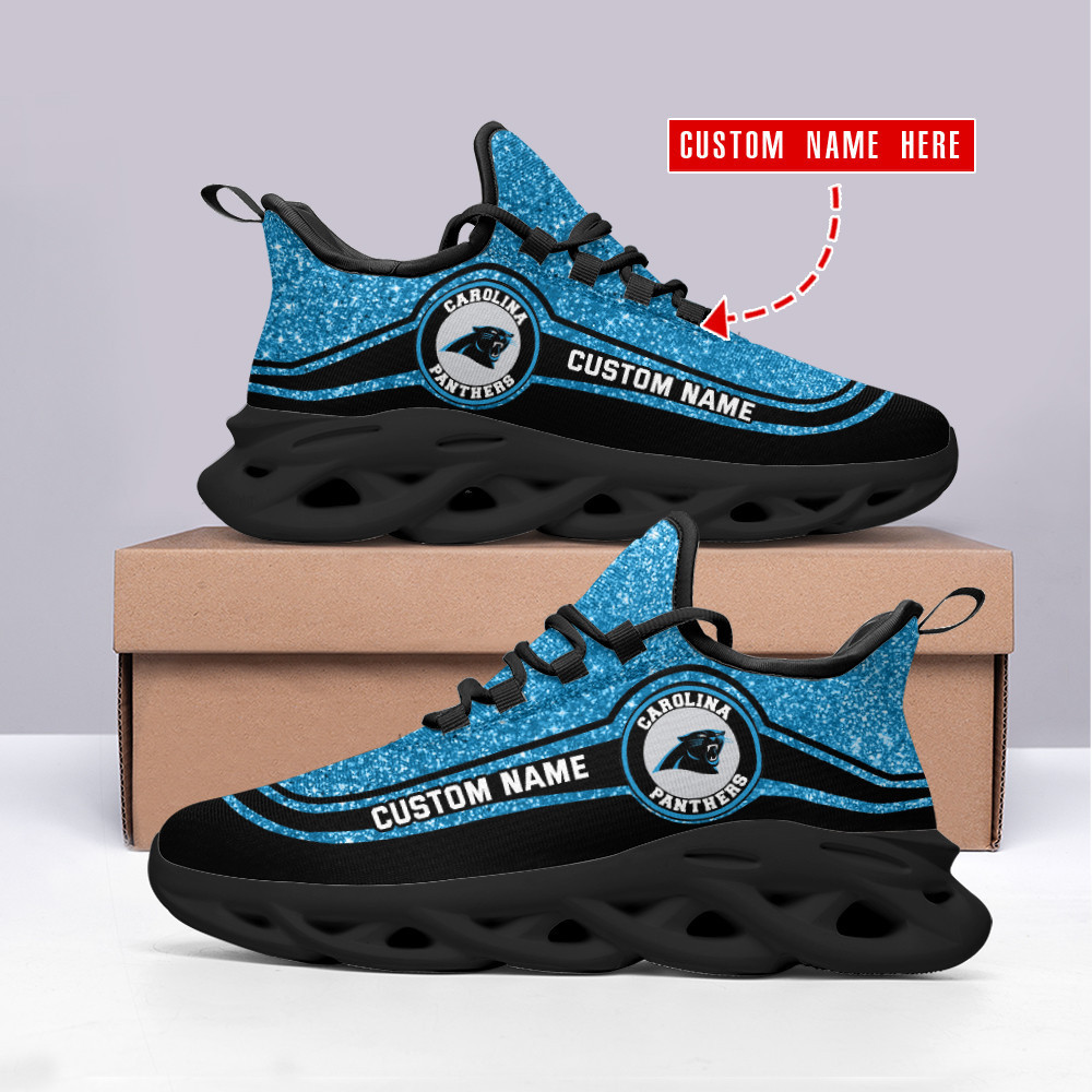 Carolina Panthers NFL Max Soul Shoes Sneakers For Men And Women