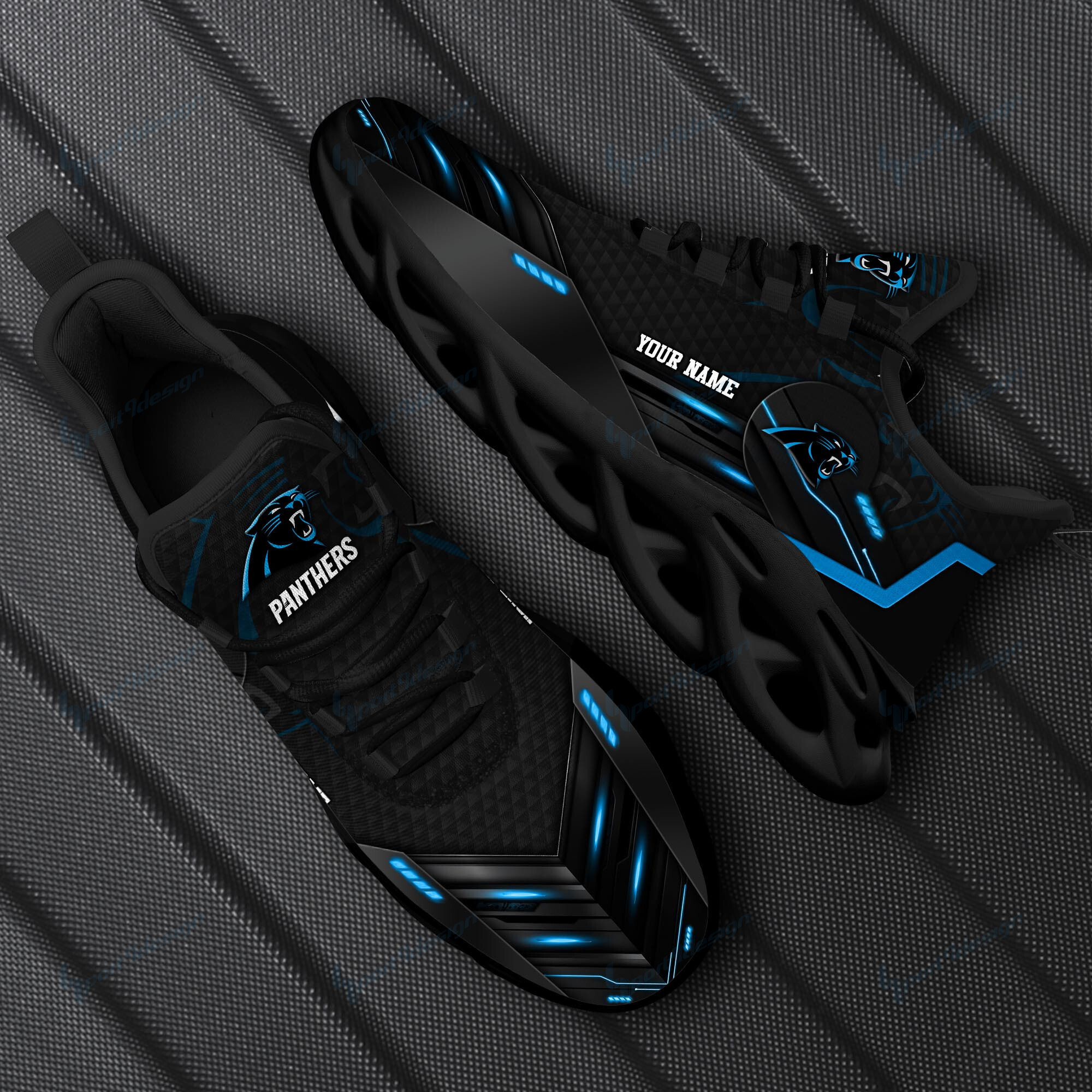Carolina Panthers NFL Max Soul Shoes Sneakers For Men And Women