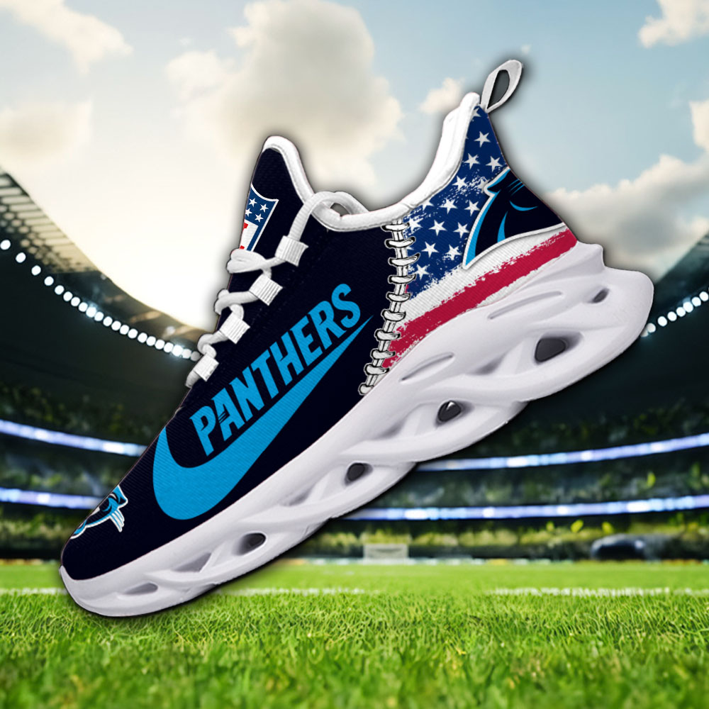 Carolina Panthers NFL Max Soul Shoes Sneakers For Men And Women