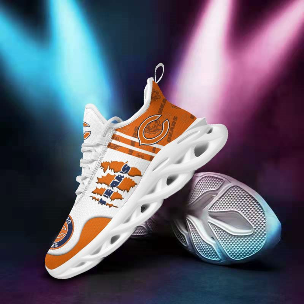 Chicago Bears Max Soul Shoes Sneakers For Men And Women