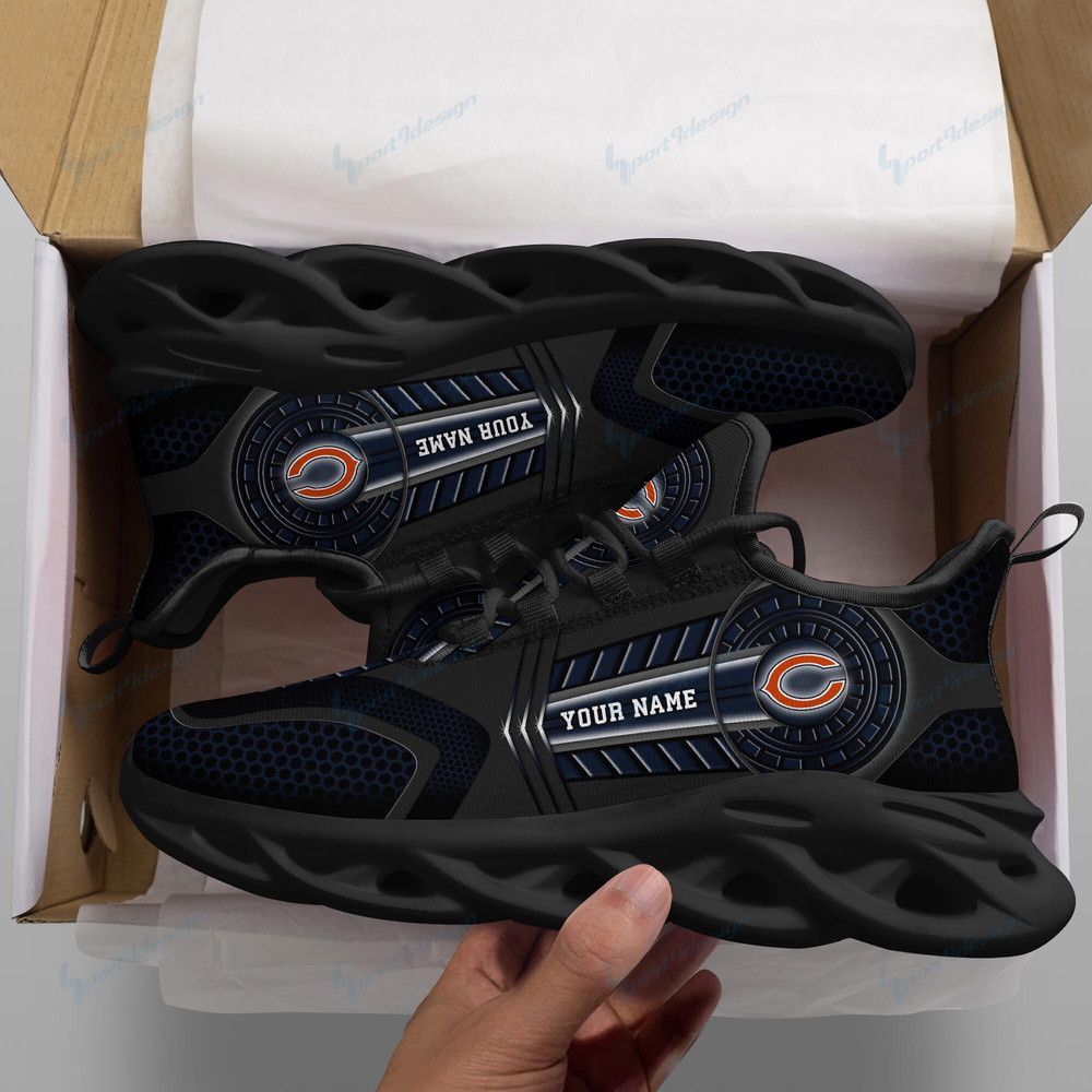 Chicago Bears Max Soul Shoes Sneakers For Men And Women