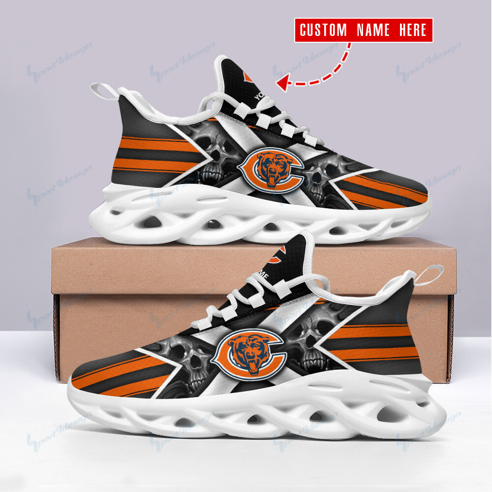 Chicago Bears Max Soul Shoes Sneakers For Men And Women
