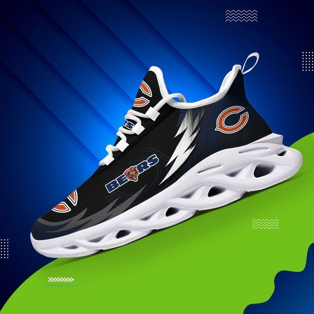 Chicago Bears Max Soul Shoes Sneakers For Men And Women