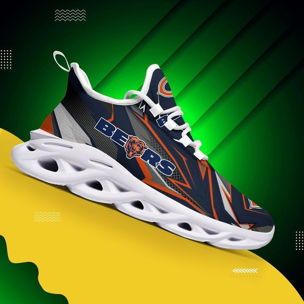 Chicago Bears Max Soul Shoes Sneakers For Men And Women