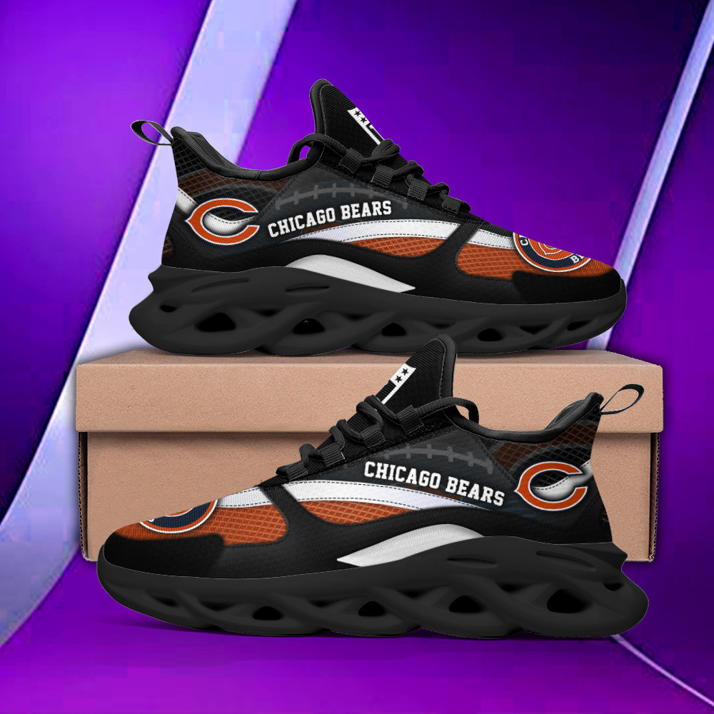 Chicago Bears Max Soul Shoes Sneakers For Men And Women