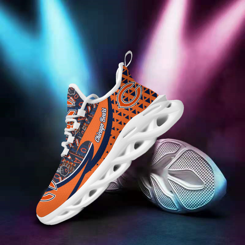 Chicago Bears Max Soul Shoes Sneakers For Men And Women