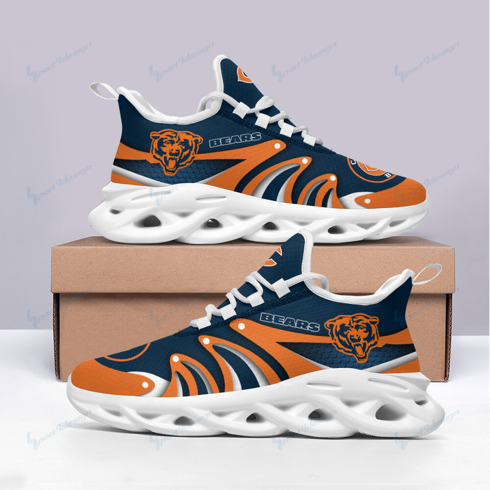 Chicago Bears Max Soul Shoes Sneakers For Men And Women
