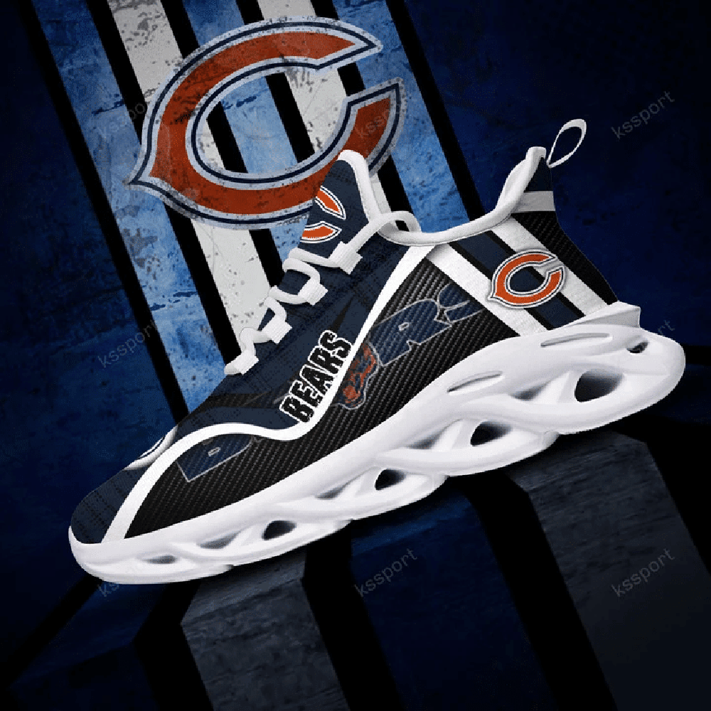 Chicago Bears Max Soul Shoes Sneakers For Men And Women
