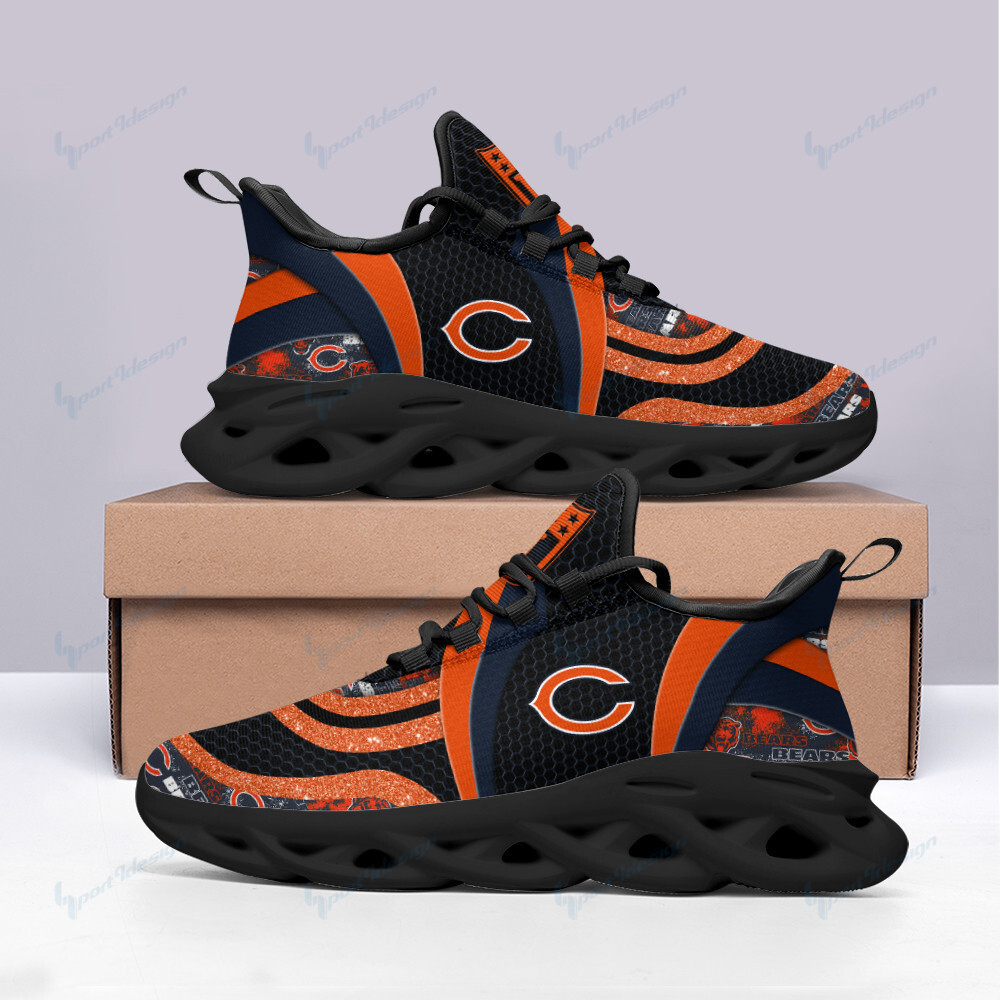 Chicago Bears Max Soul Shoes Sneakers For Men And Women