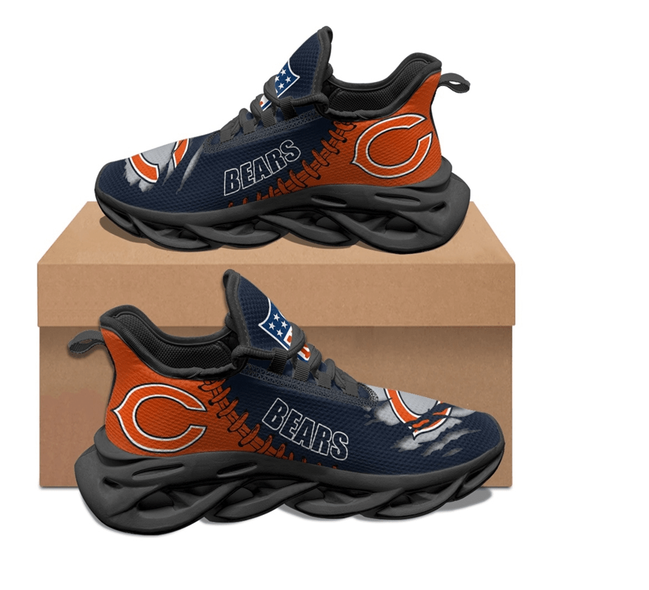 Chicago Bears Max Soul Shoes Sneakers For Men And Women