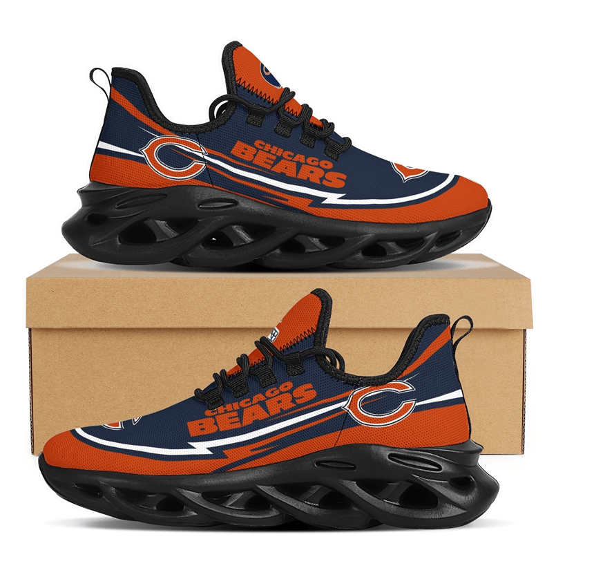 Chicago Bears Max Soul Shoes Sneakers For Men And Women