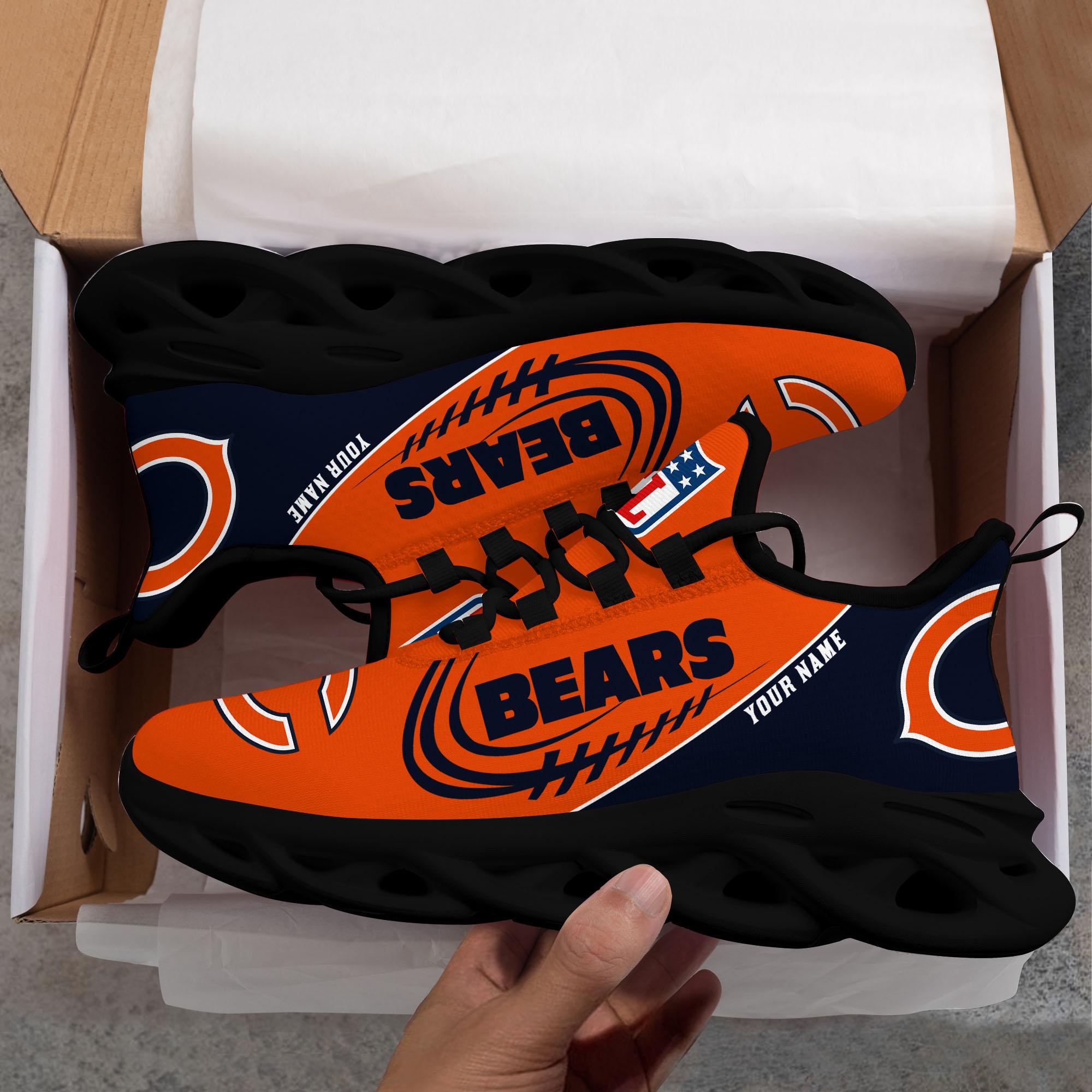 Chicago Bears Max Soul Shoes Sneakers For Men And Women