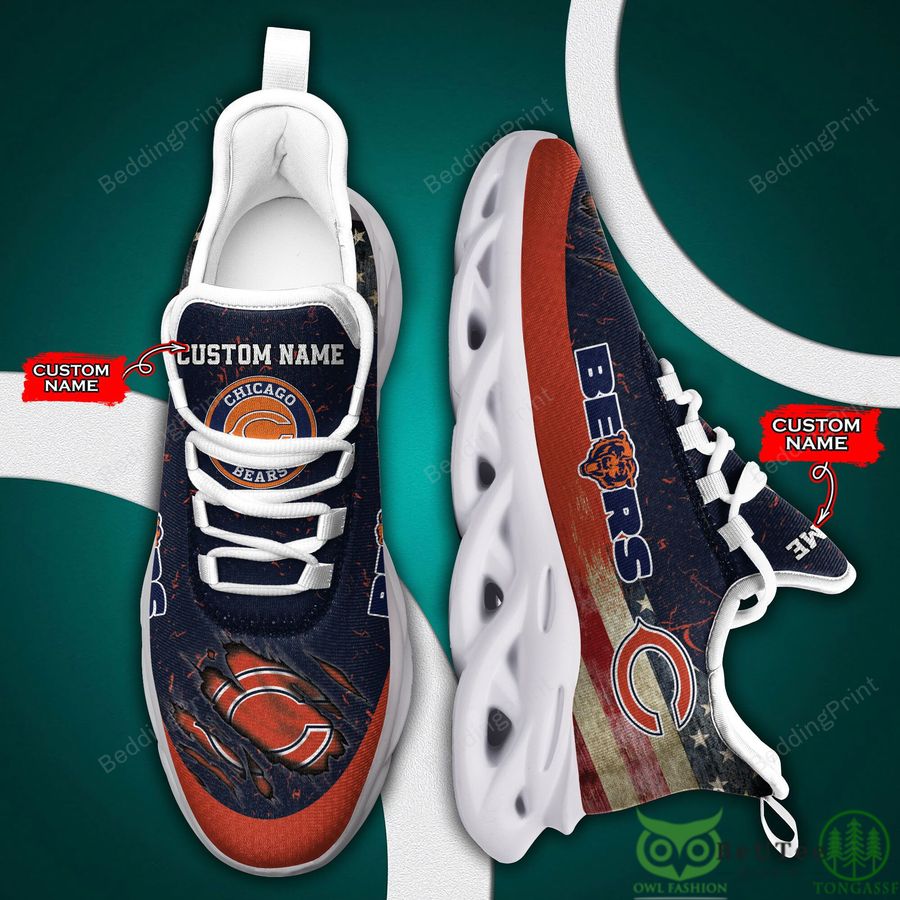 Chicago Bears Max Soul Shoes Sneakers For Men And Women