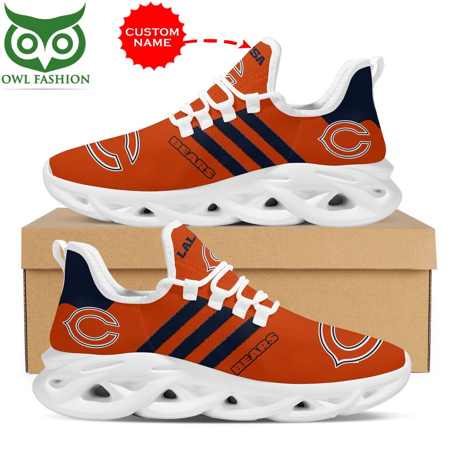 Chicago Bears Max Soul Shoes Sneakers For Men And Women