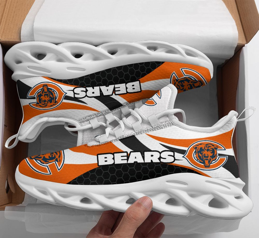 Chicago Bears NFL Max Soul Shoes Sneakers For Men And Women