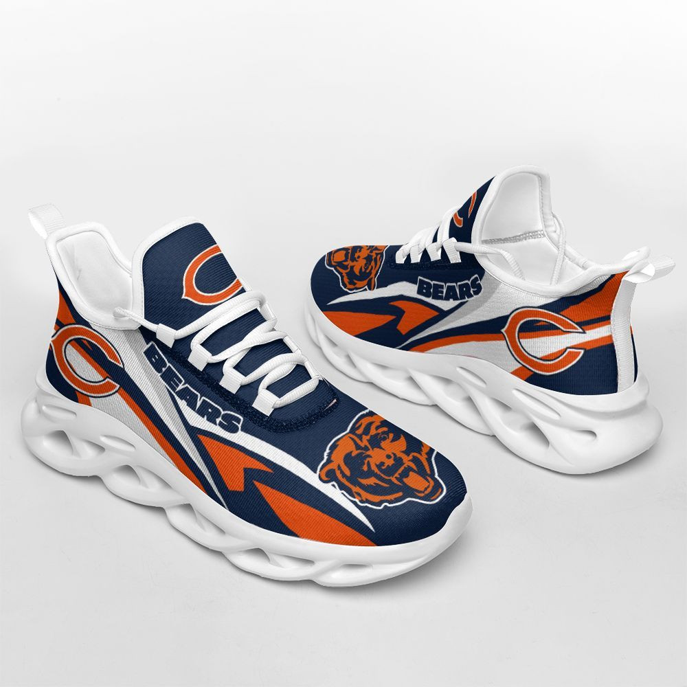 Chicago Bears NFL Max Soul Shoes Sneakers For Men And Women