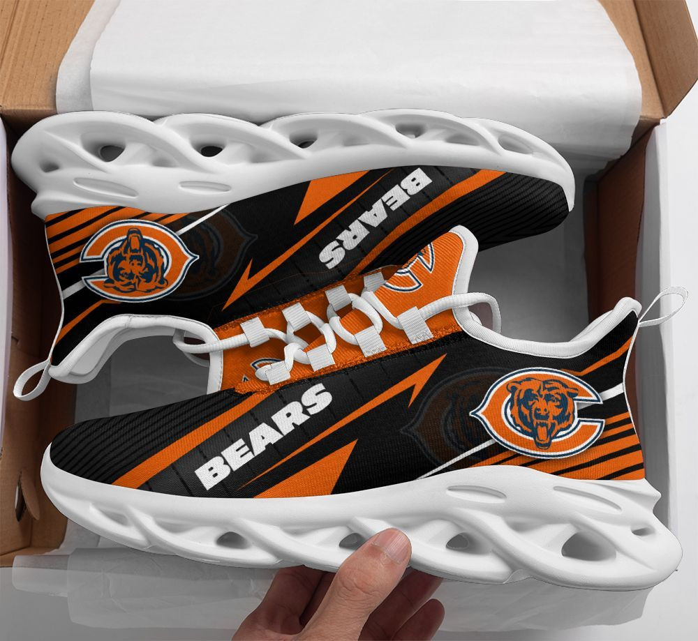 Chicago Bears NFL Max Soul Shoes Sneakers For Men And Women