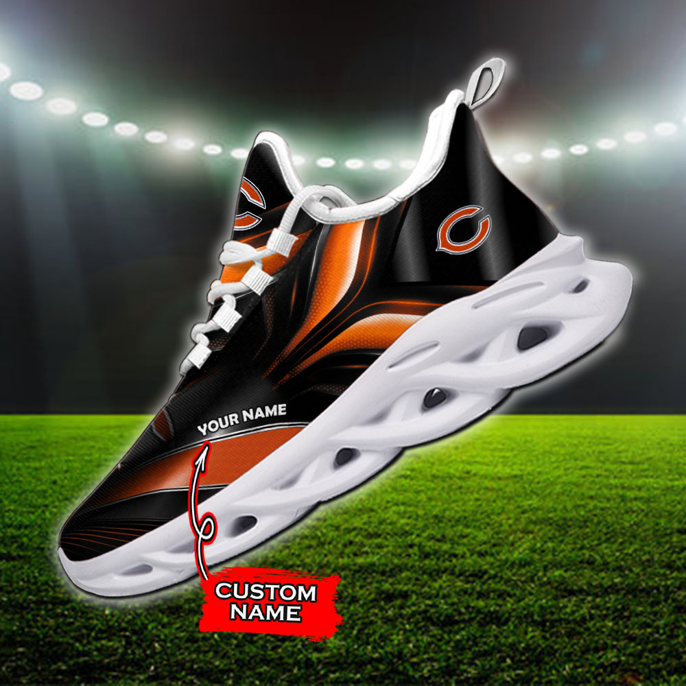 Chicago Bears NFL Max Soul Shoes Sneakers For Men And Women