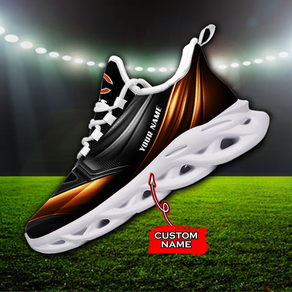 Chicago Bears NFL Max Soul Shoes Sneakers For Men And Women