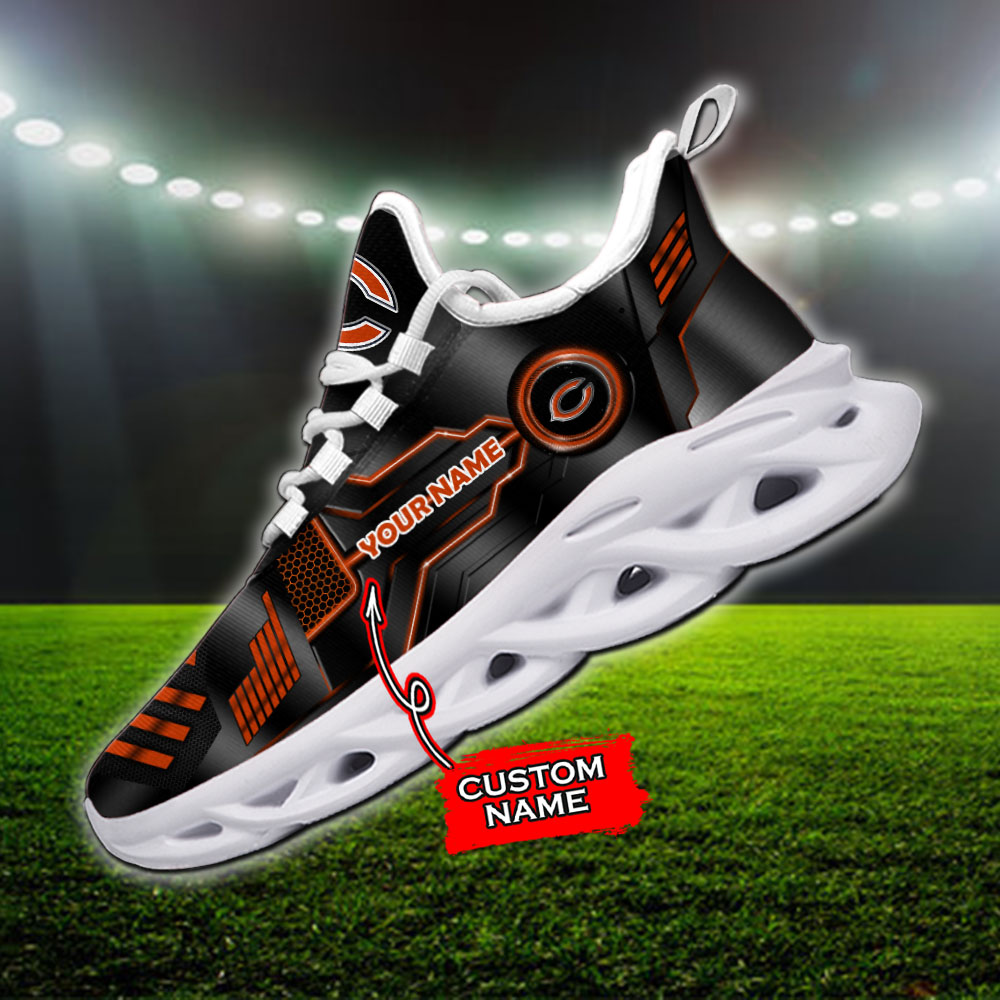Chicago Bears NFL Max Soul Shoes Sneakers For Men And Women