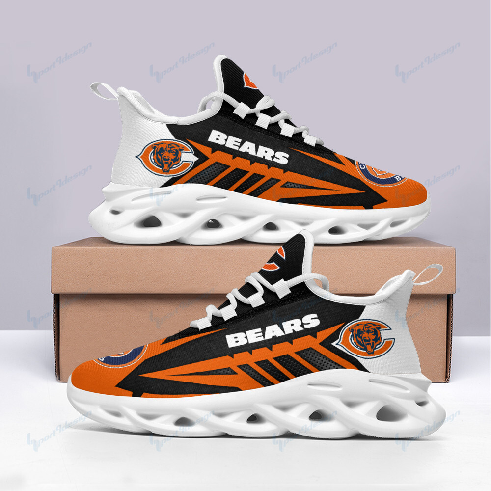 Chicago Bears NFL Max Soul Shoes Sneakers For Men And Women