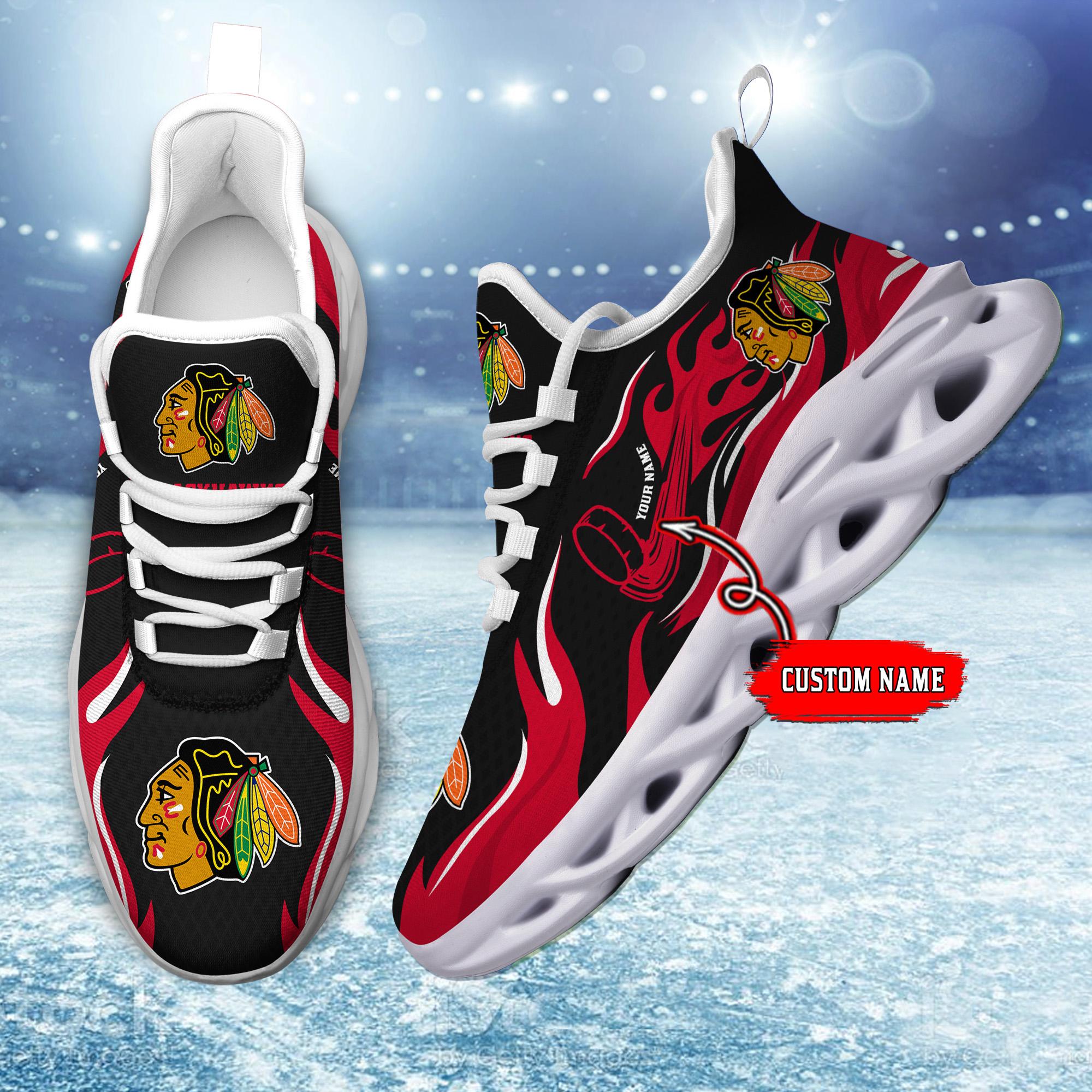 Chicago Blackhawks Max Soul Shoes Sneakers For Men And Women