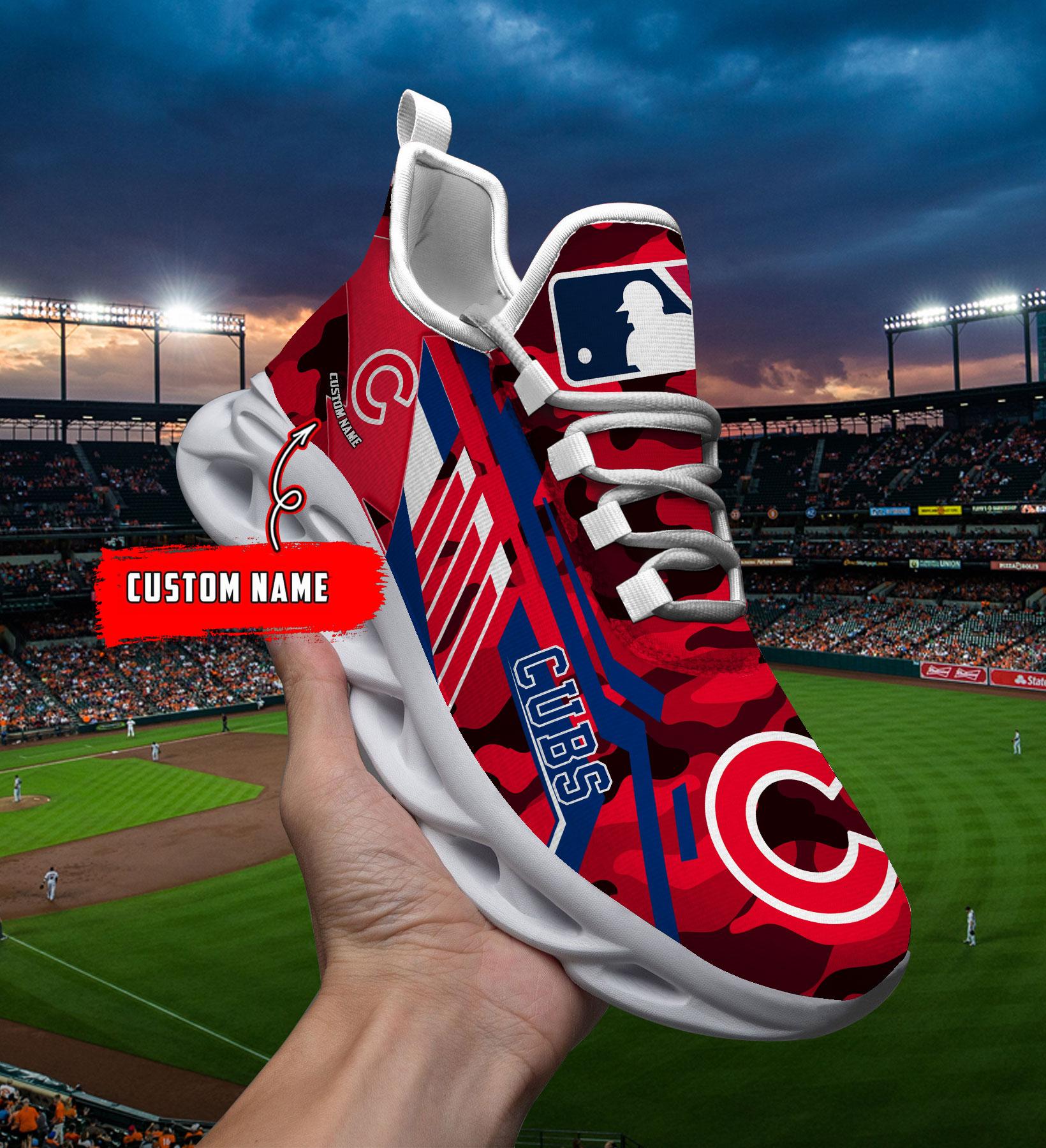 Chicago Cubs Max Soul Shoes Sneakers For Men And Women
